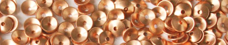 Copper washer for riveting